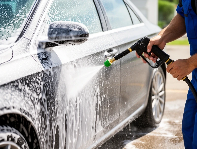 ライト洗車 — 外装の素早いクリーニング
